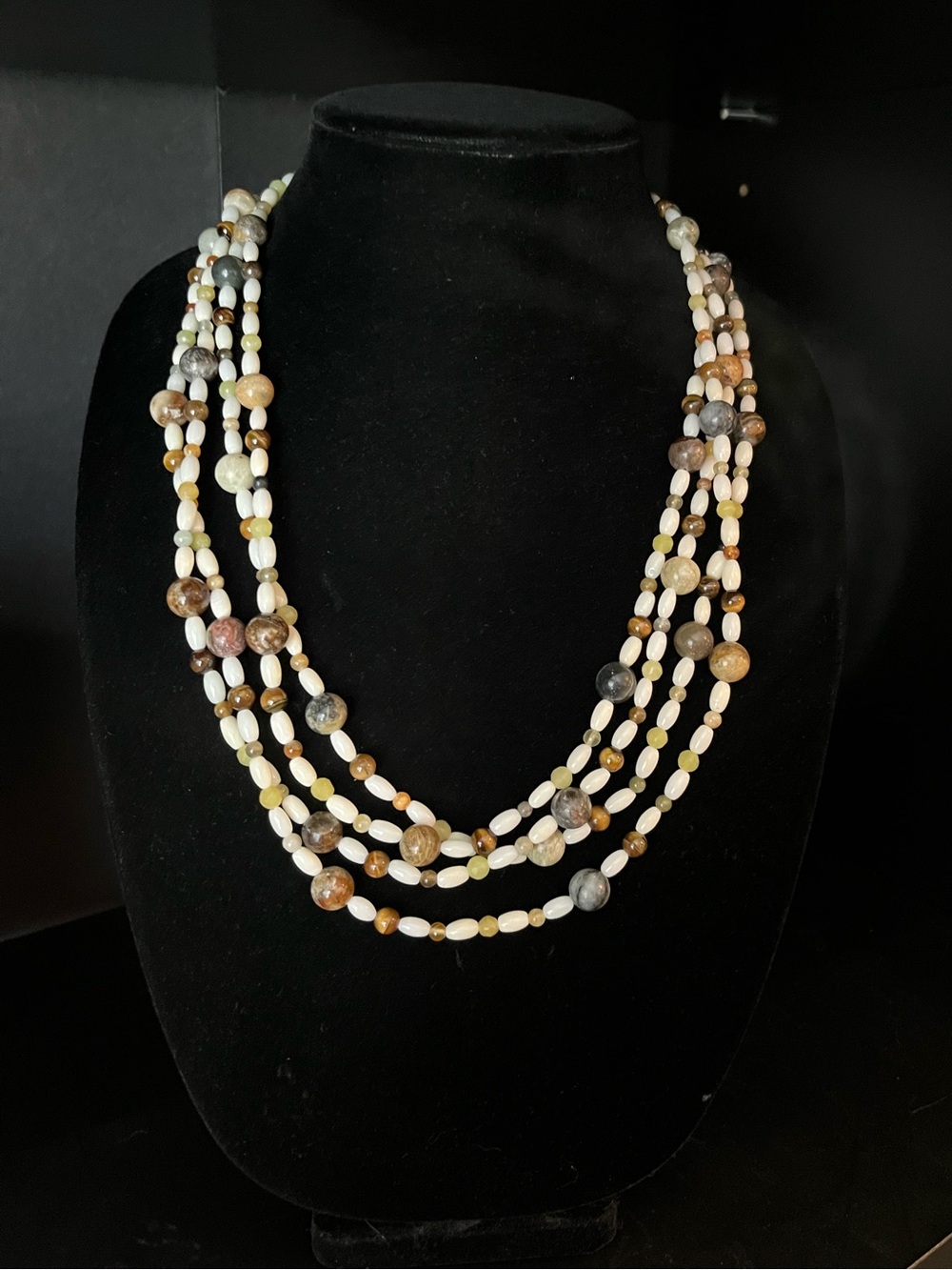Jay King DYR Multi-Colored Stone Extra-Long Beaded Necklace